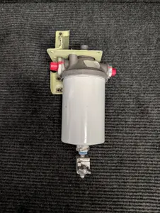 Bell Helicopters 206 Fuel Filter Assembly with Drain Valve